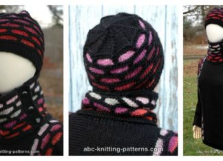 Brick Road Hat Free Knitting Pattern