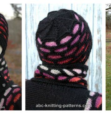 Brick Road Hat Free Knitting Pattern