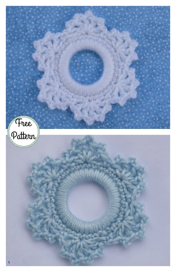 Christmas Ring Ornament Free Crochet Pattern