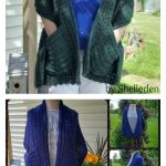 Hugs Pocket Wrap Shawl Crochet Pattern