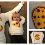 Pizza Pie Sweater Crochet Pattern