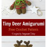 Tiny Deer Amigurumi Free Crochet Pattern