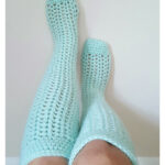 Valerie’s Knee High Socks Free Crochet Pattern