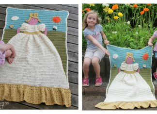 Adorable Princess Blanket Crochet Pattern
