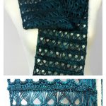 Broomstick Lace Scarf Free Crochet Pattern