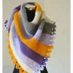 Dragon Tail Shawl Free Knitting Pattern