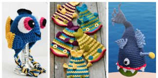 Fun Fish Hat Crochet Patterns