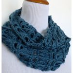 Infinity and Beyond Broomstick Lace Scarf Free Crochet Pattern