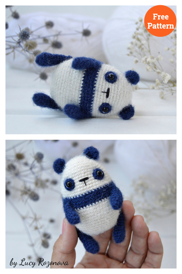 Little Panda Free Crochet Pattern 