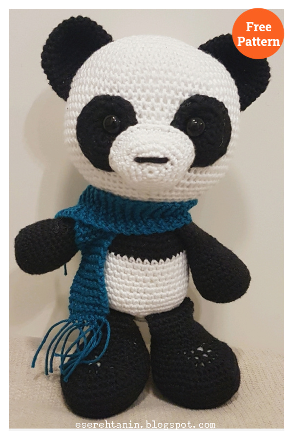 Panda Free Crochet Pattern
