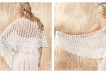 Gardenia Lace Shawl Free Crochet Pattern