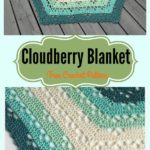 Lace Cloudberry Blanket Free Crochet Pattern