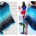 Mandala Poncho Free Crochet Pattern