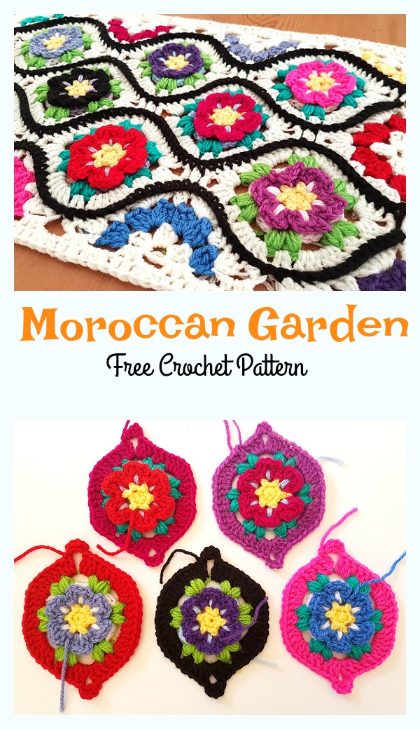 Moroccan Garden Free Crochet Pattern