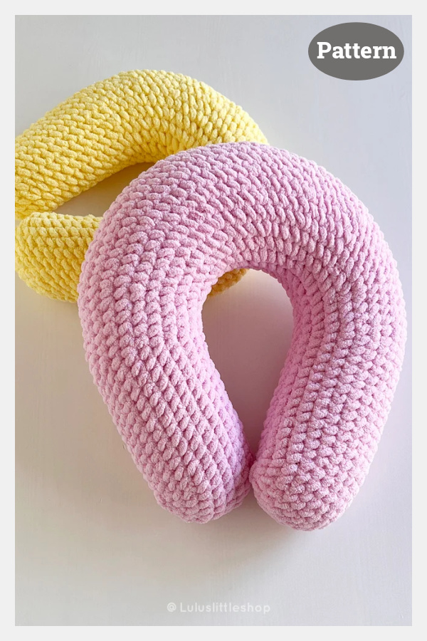 Neck Pillow Crochet Pattern