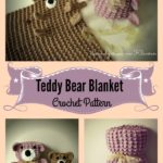 Roly Poly Teddy Bear Blanket Crochet Pattern