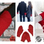 Smitten – Hand Holding Love Mitten Free Knitting Pattern