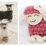 Sweet Bubble Stitch Ragdoll Lamb Free Crochet Pattern