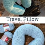 Travel Pillow Free Crochet Pattern