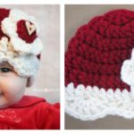 Valentine Hat Free Crochet Pattern (All Sizes)