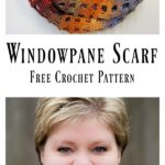 Windowpane Scarf Free Crochet Pattern