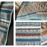 Double Trouble Blanket Free Crochet Pattern