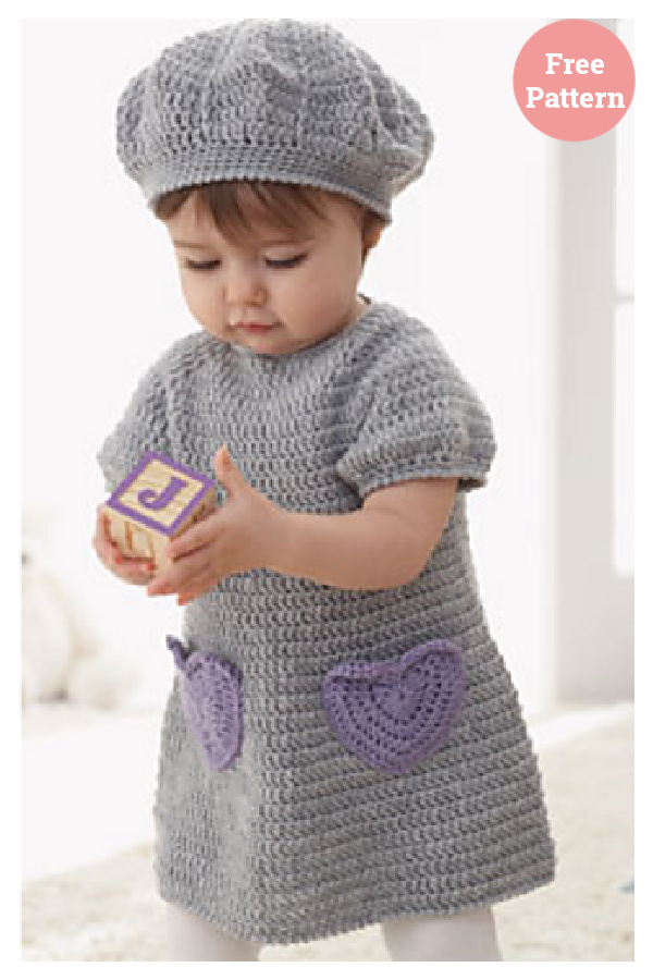 I Heart My Dress Set Free Crochet Pattern 