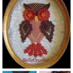 Pineapple Stitch Atticus Owl Free Crochet Pattern