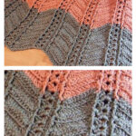 Shell and Post Stitch Ripple Afghan Free Crochet Pattern