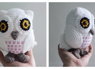 Snowy Baby Owl Amigurumi Free Crochet Pattern