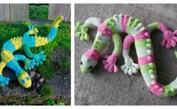 Adorable Gecko Amigurumi Free Crochet Pattern