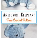 Amigurumi Elephant Free Crochet Pattern