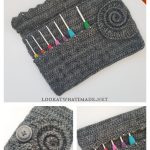 Ammonite Crochet Hook Roll Free Crochet Pattern