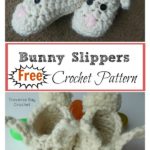 Bunny Slippers Free Crochet Pattern