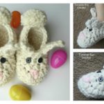 Bunny Slippers Free Crochet Pattern