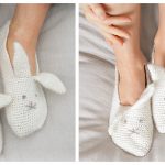 Bunny Slippers Free Crochet Pattern