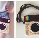 Camera Satchel Bag Free Crochet Pattern