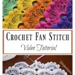 Crochet Fan Stitch Video Tutorial
