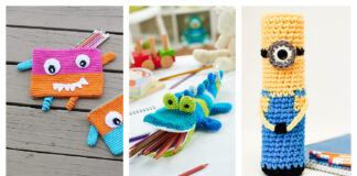 Fun Pencil Case Free Crochet Patterns