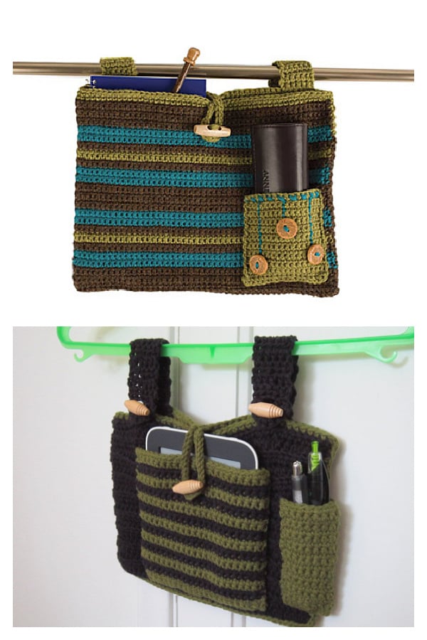 Helping Hand Walker Bag Free Crochet Pattern