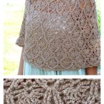 Lisbon Lace Poncho Free Crochet Pattern