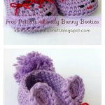 Lovely Bunny Slipper Free Crochet Pattern