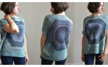 Octagon Pullover Sweater Free Crochet Pattern