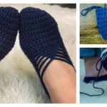 Sunday Ballet Slippers Free Crochet Pattern and Video Tutorial