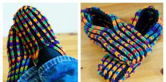 Uberib Slippers Free Knitting Pattern