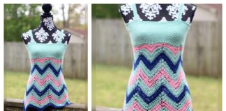 Women’s Chevron Tank Top Free Crochet Pattern