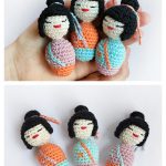 Amigurumi Kokeshi Doll Free Crochet Pattern