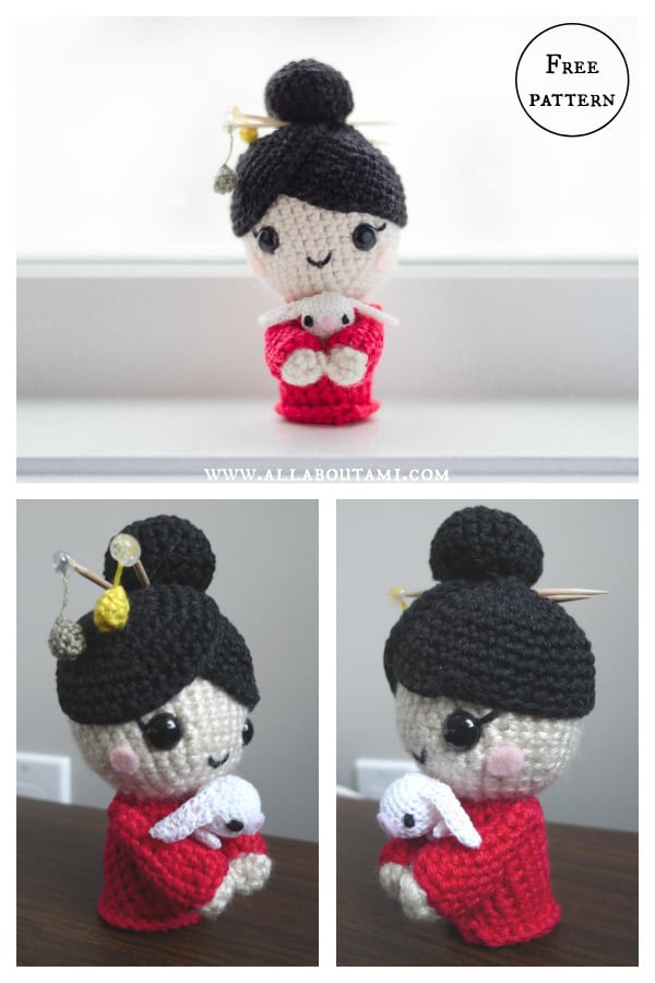 Amigurumi Little Girl Doll Free Crochet Pattern