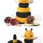 BEE Stacking Toy Free Crochet Pattern