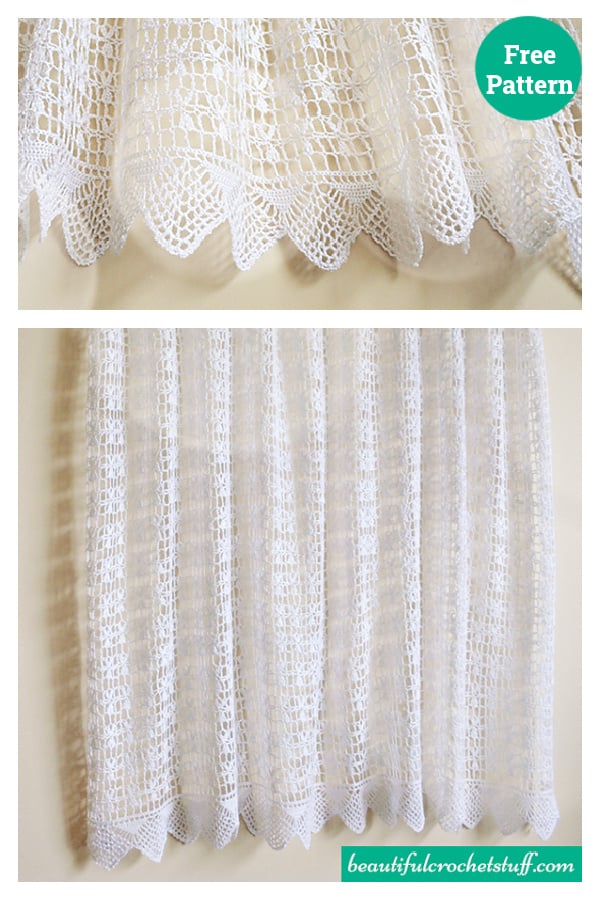 Curtain Free Crochet Pattern